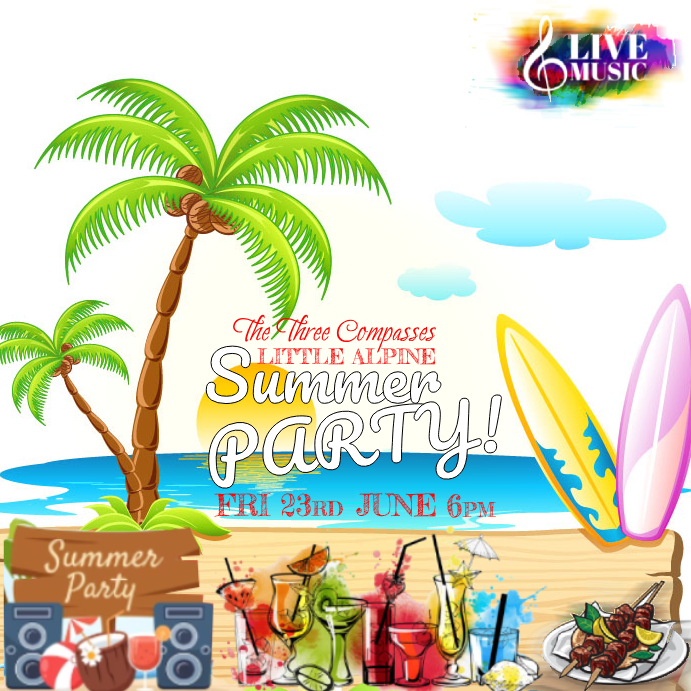 summerparty2023 Little Alpine at The Three Compasses Aldenham